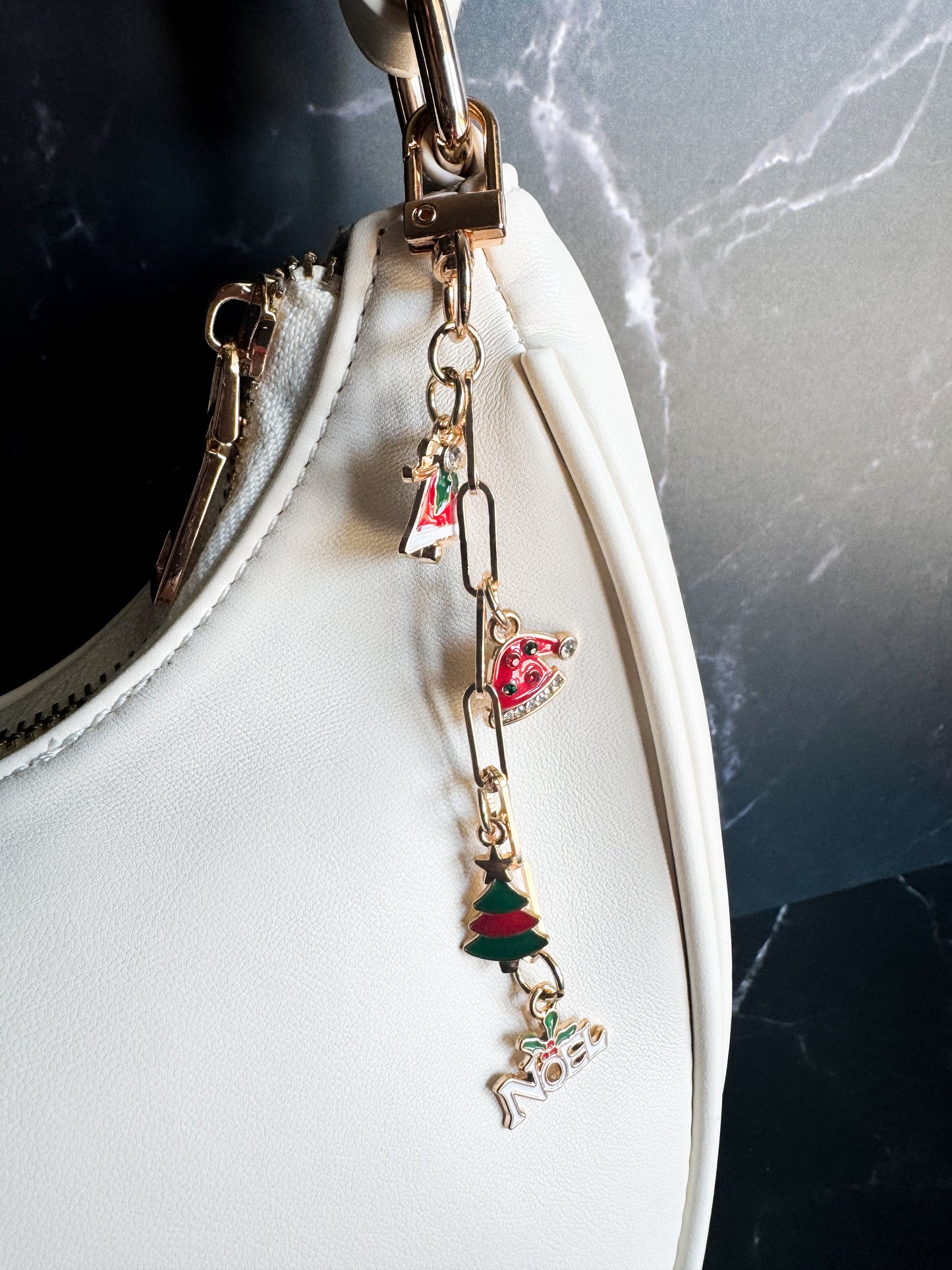 christmas bag charm