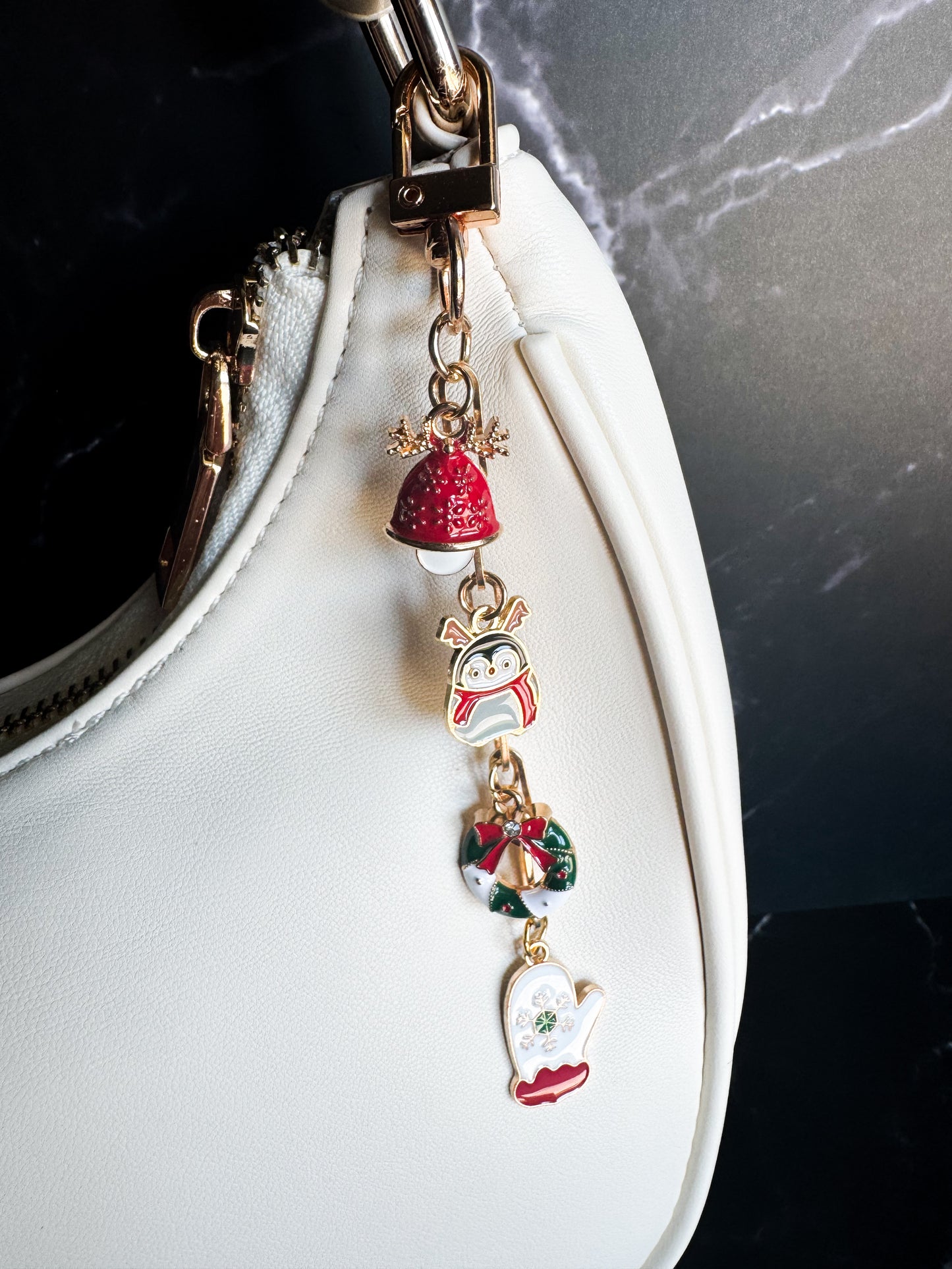 christmas bag charm