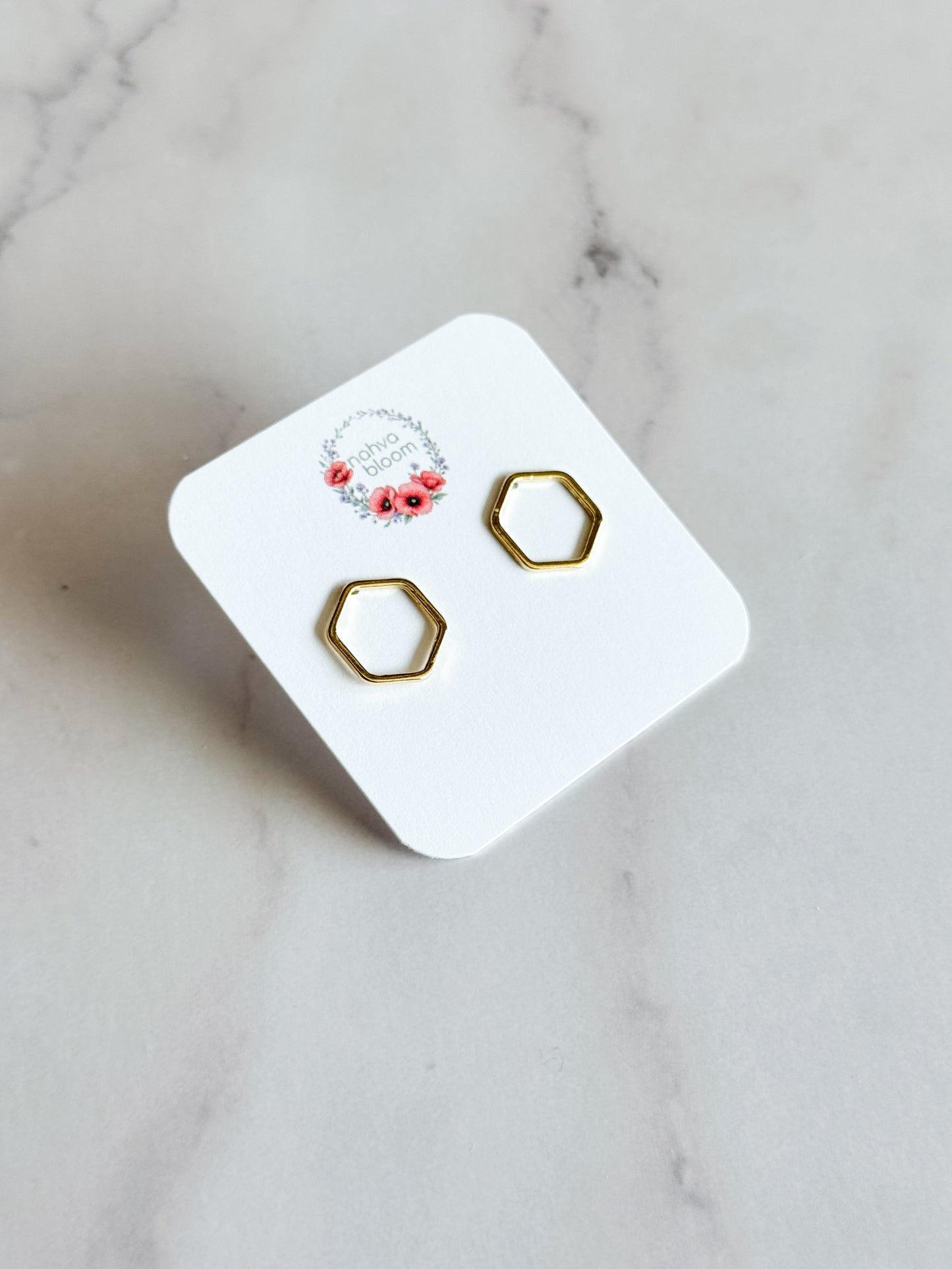 hexagon studs