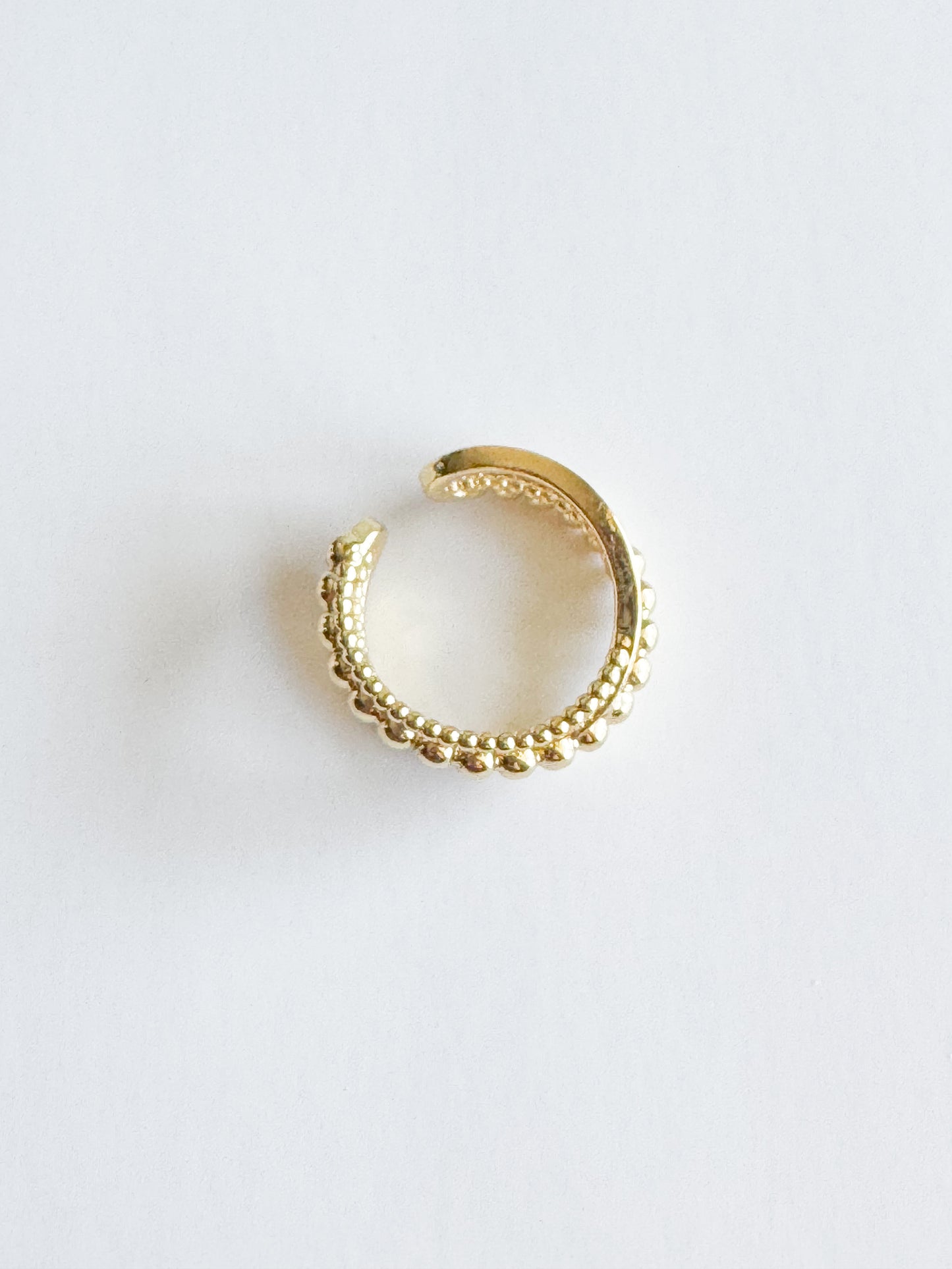 multi layered gold ring