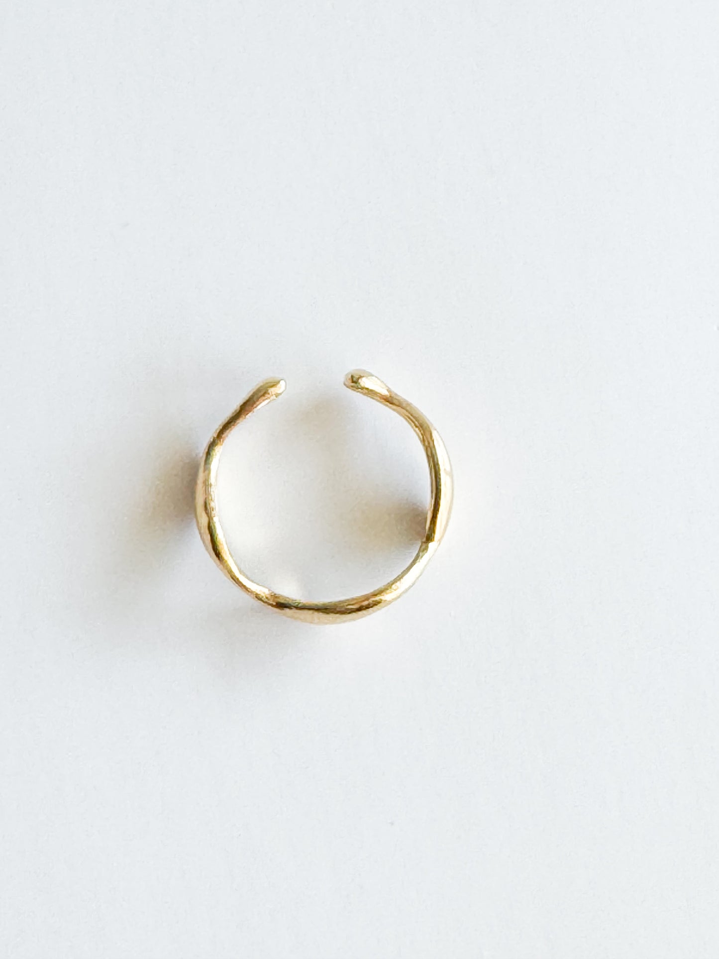 wavy gold ring