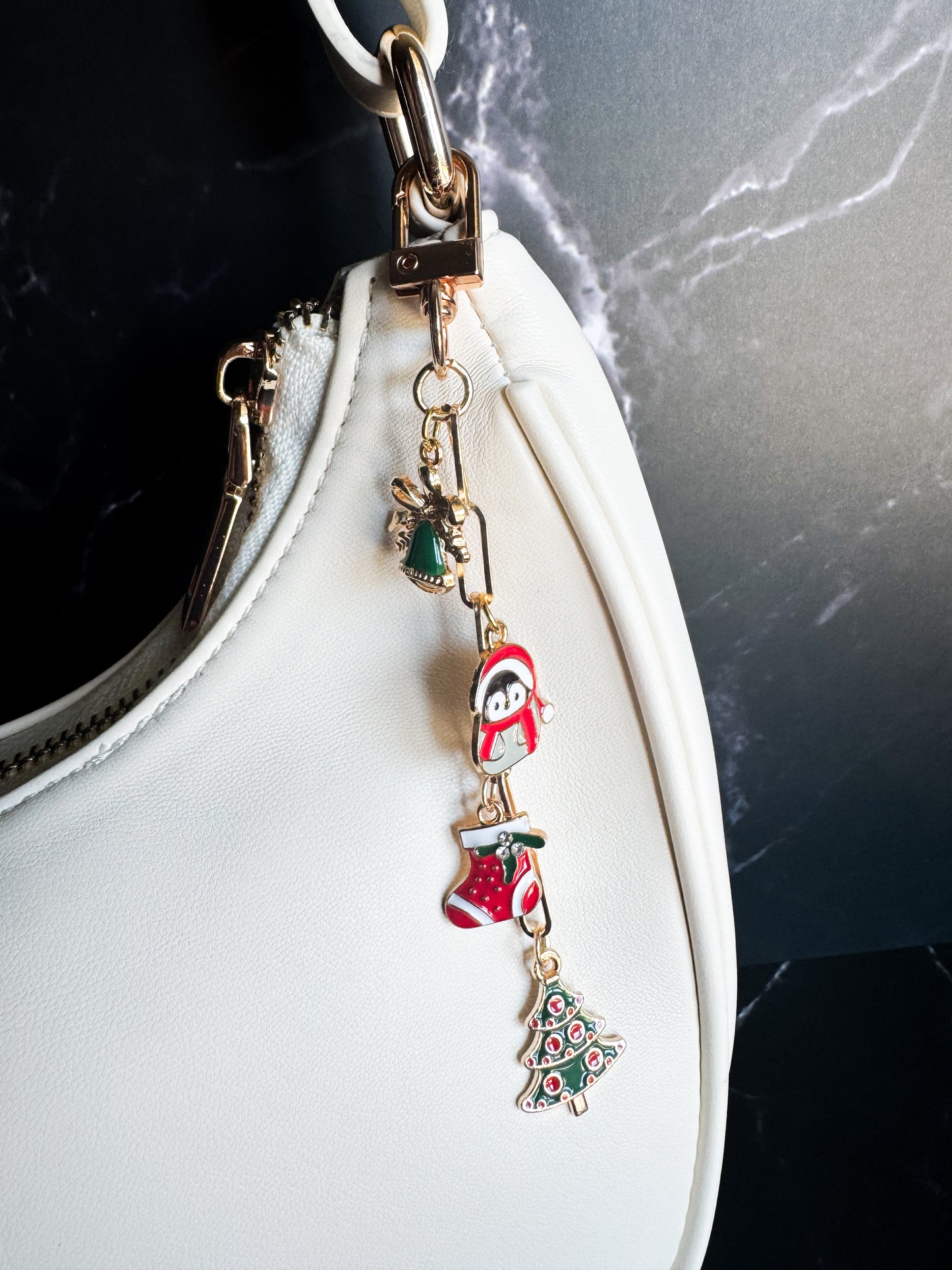christmas bag charm