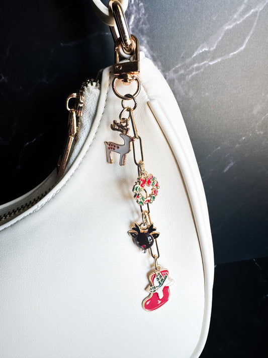 christmas bag charm