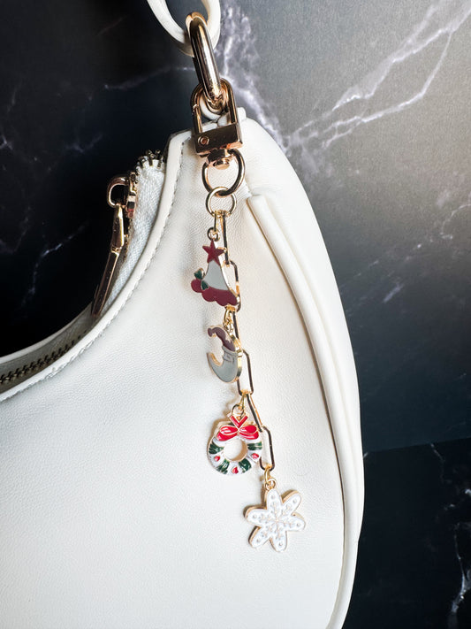 christmas bag charm