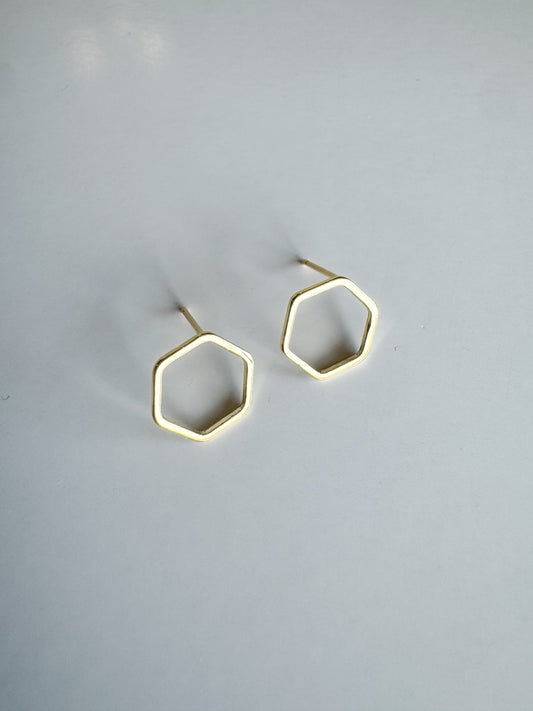hexagon studs