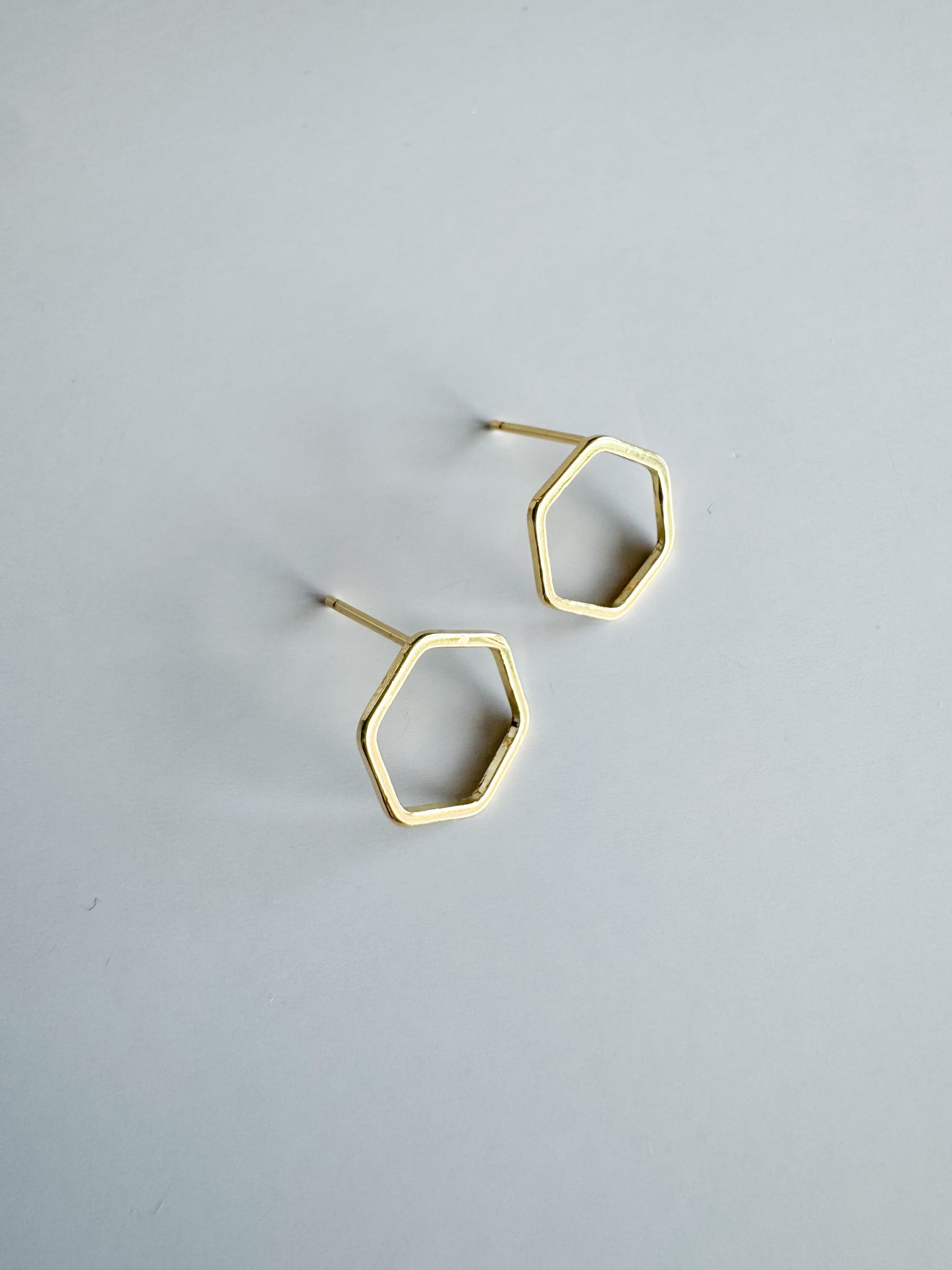hexagon studs