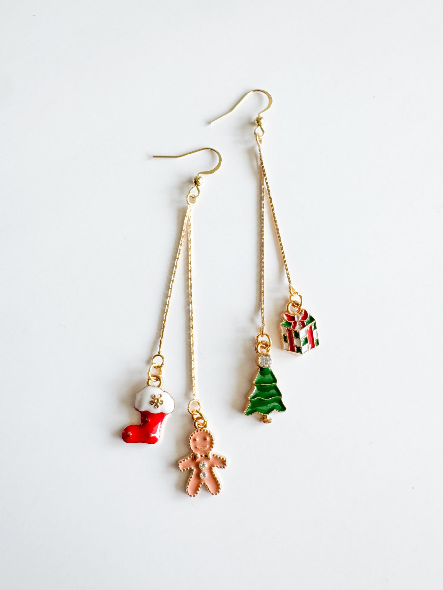 christmas earrings